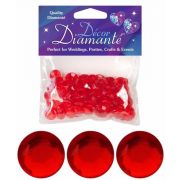 12MM RED DIAMANTE DIAMONDS