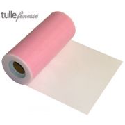 6IN 26YD LIGHT PINK TULLE FINESSE