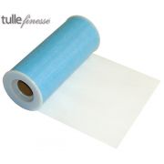 6IN 25YD LIGHT BLUE TULLE FINESSE