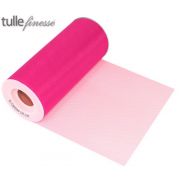 6IN 25YD HOT PINK TULLE FINESSE