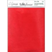 3M X 3M RED TUILLE SHEET