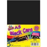 (30) A5 BLACK ACTIVITY CARD SHEETS