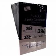 1-400 JUMBO CLOAKROOM TICKETS  12S