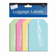 (30) LUGGAGE LABELS