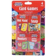 (4) CHILDRENS PLAYING CARDS