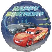 18in CARS 3 HAPPY B/DAY FOIL BALLOON