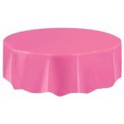 HOT PINK ROUND TABLECOVER (COMPACT PACKAGING)