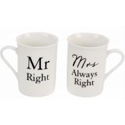 MR RIGHT & MRS ALWAYS RIGHT GIFT SET