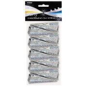 (10) SILVER CONE POPPERS