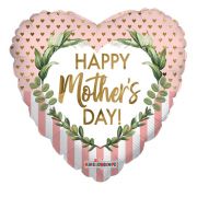 18in MOTHERS DAY DOTS & LINES FOIL BALLOON
