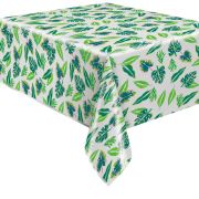 54x84in TROPICAL LEAVES TABLECOVER