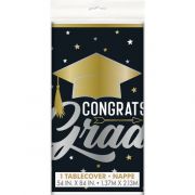 54x84in STARS AND CAPS GRADUATION TABLECOVER
