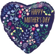 18in HAPPY MOTHERS DAY FLORAL FOIL BALLOON