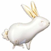 67x88cm HARE SHAPED STANDING FOIL BALLOON