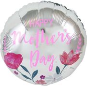 18in MOTHERS DAY ROUND FOIL BALLOON