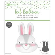 EASTER BUNNY SHAPED FOIL BALLOON