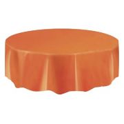 ORANGE ROUND TABLE COVER (STANDARD PACKAGING)