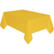 BUTTERCUP YELLOW PAPER TABLECOVER