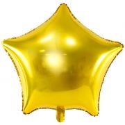 70cm GOLD STAR FOIL BALLOON