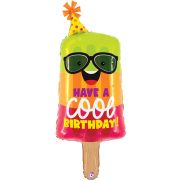 45in COOL BIRTHDAY POPSICLE FOIL BALLOON