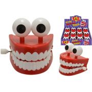 LARGE WIND UP CHATTERING TEETH 12S