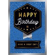10X7in OPEN BIRTHDAY BOXED CARD 3S
